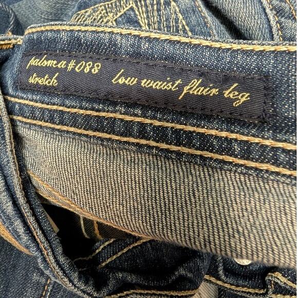 CITIZENS of HUMANITY Jeans Paloma 088 Low Waist Flare Stretch - Size 26 - Picture 7 of 9